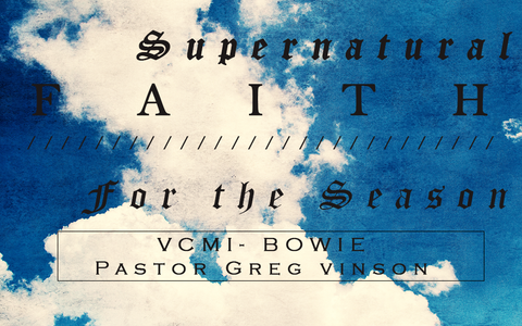 Supernatural Faith for the Season (MP3)
